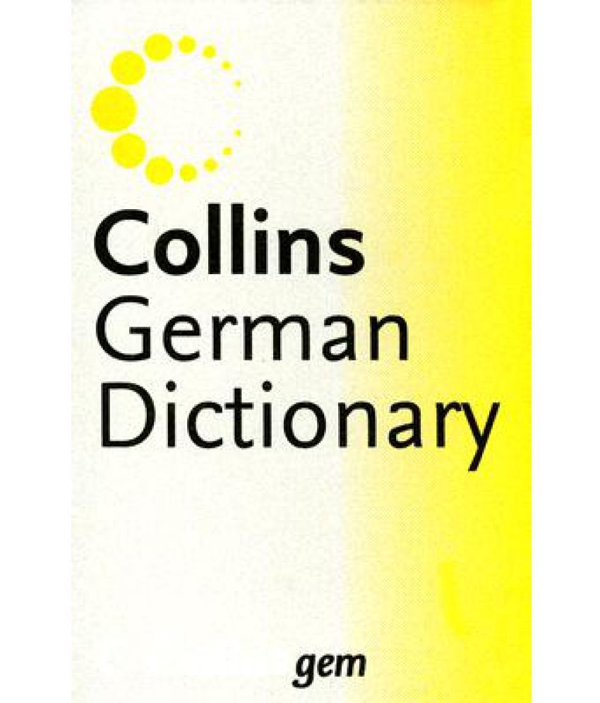 Collins German Dictionary: Buy Collins German Dictionary Online At Low ...