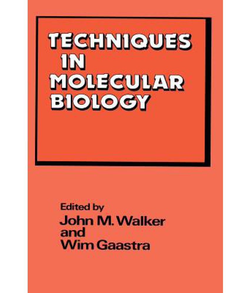 Techniques In Molecular Biology: Buy Techniques In Molecular Biology ...