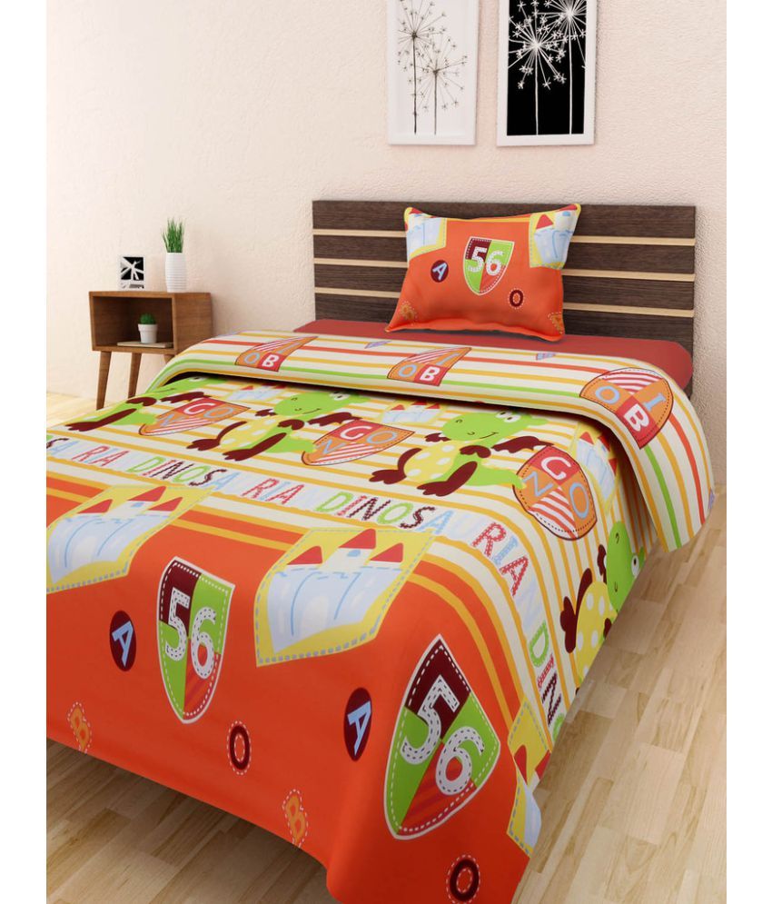 Rosepetal Single Cotton Cartoons Bed Sheet Buy Rosepetal Single