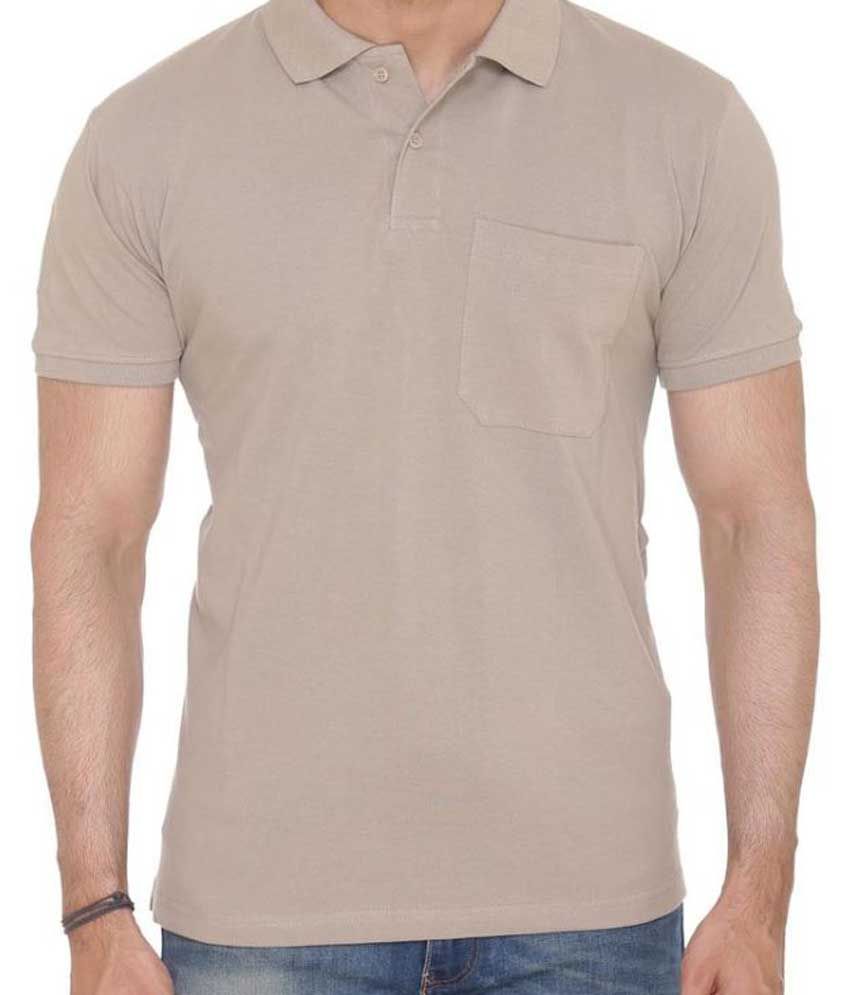 beige colour tshirt