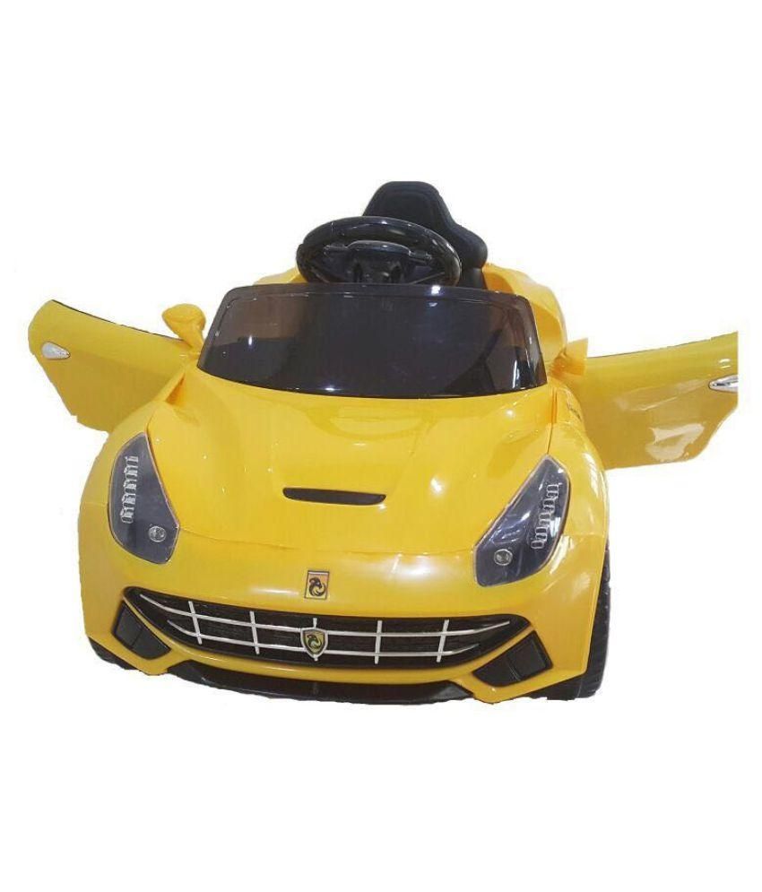 Bhuvid Kids Battery Operated RIDE ON Ferrari GTB Car WITH REMOTE ...