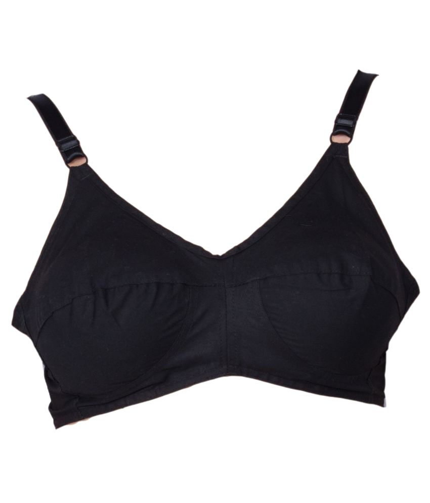 Buy Teenager Black Cotton Teenage Bra Online at Best Prices in India ...