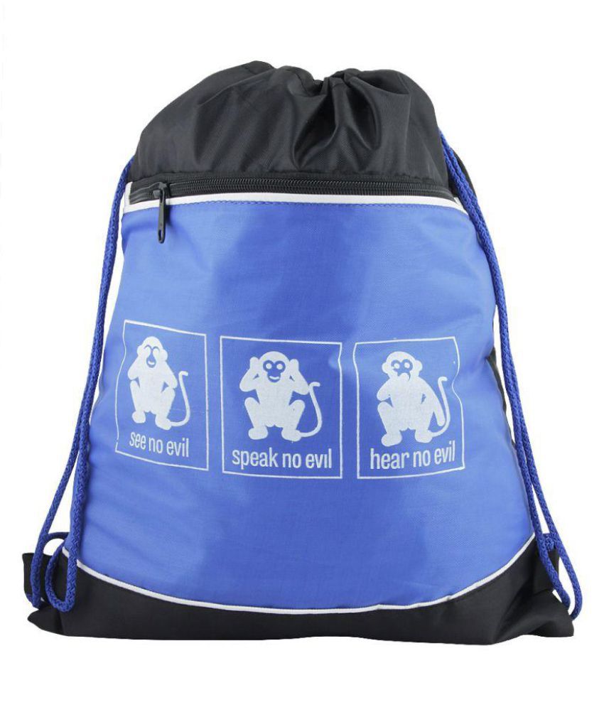 Bleu Black & Blue Drawstring Bag - Buy Bleu Black & Blue Drawstring Bag ...