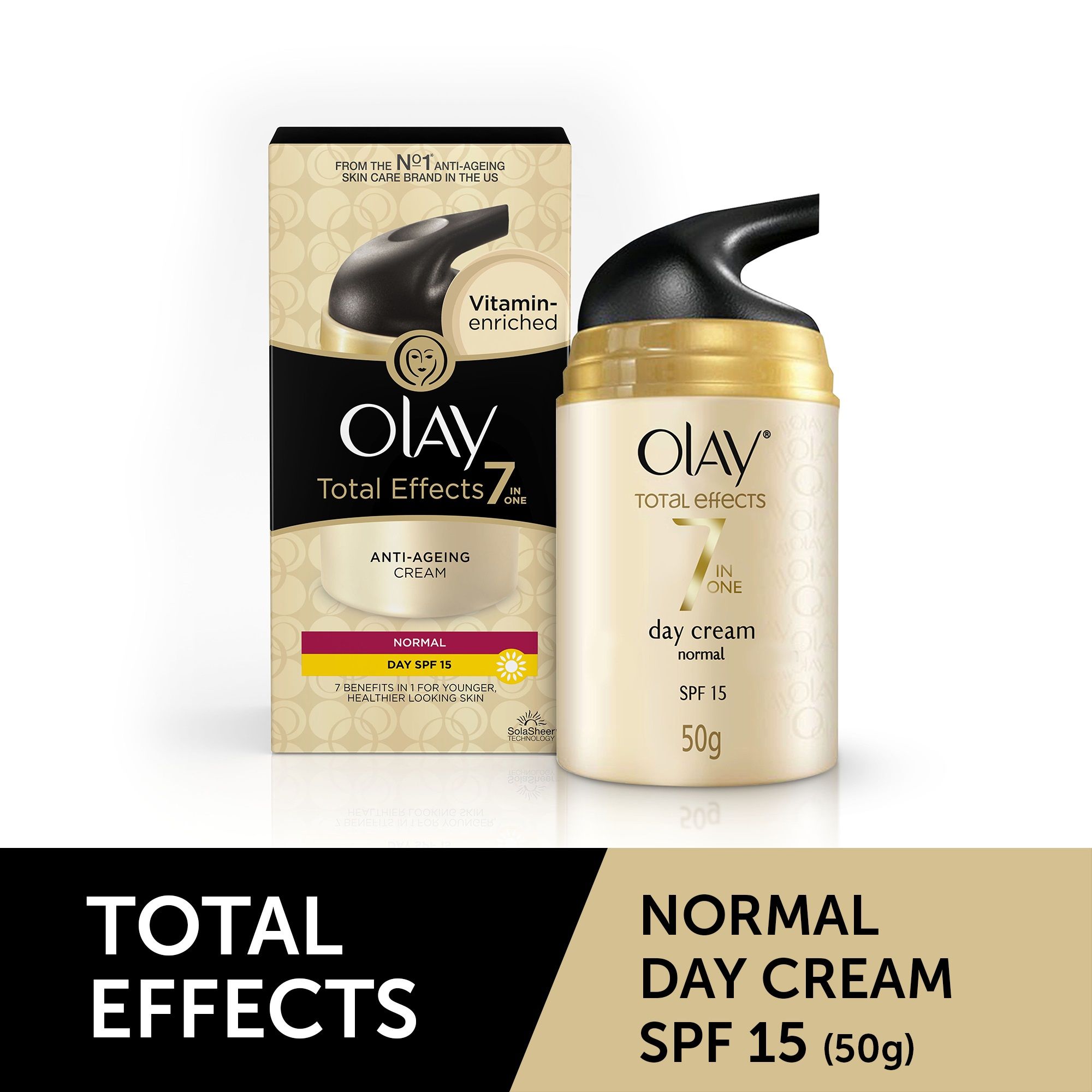 Olay Total Effects 7 In 1 Anti Aging Skin Cream (Moisturizer) - Normal ...