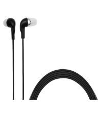 Blaupunkt In Ear Wired Earphones With Mic Black