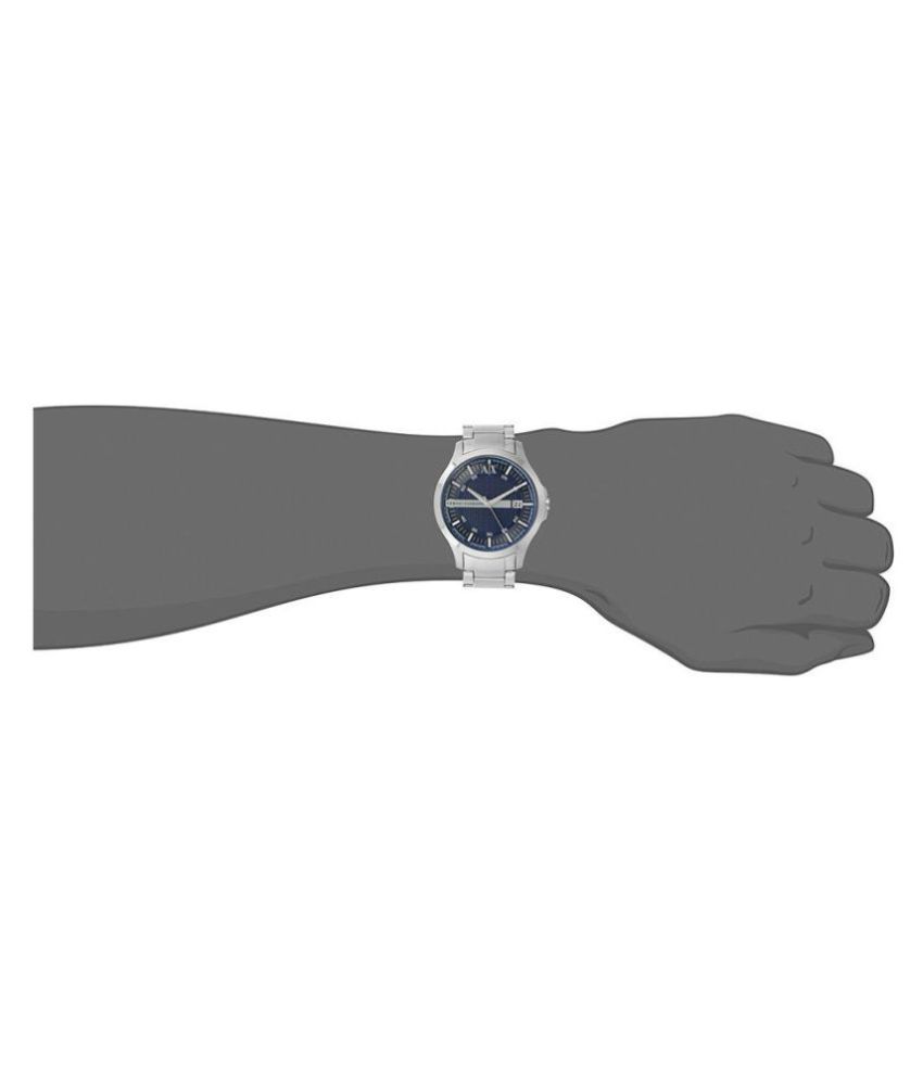 Armani Exchange Hampton Analog Blue Dial Men's Watch - AX2132 - Buy Armani  Exchange Hampton Analog Blue Dial Men's Watch - AX2132 Online at Best  Prices in India on Snapdeal