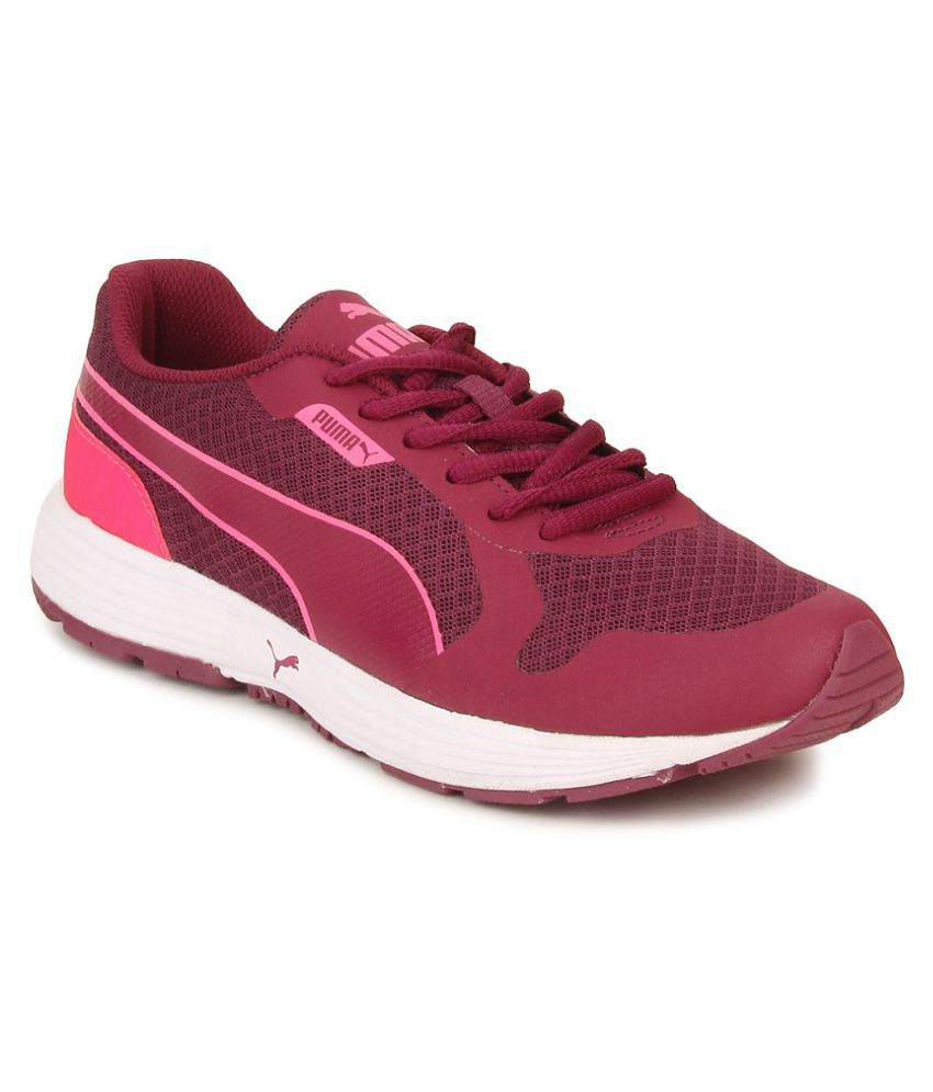 Puma Maroon Running Shoes Price in India- Buy Puma Maroon Running Shoes ...