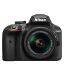 Nikon D3400 with AF P DX NIKKOR 18mm 55mm f/3.5 5.6G VR Lens , Memory card and Bag