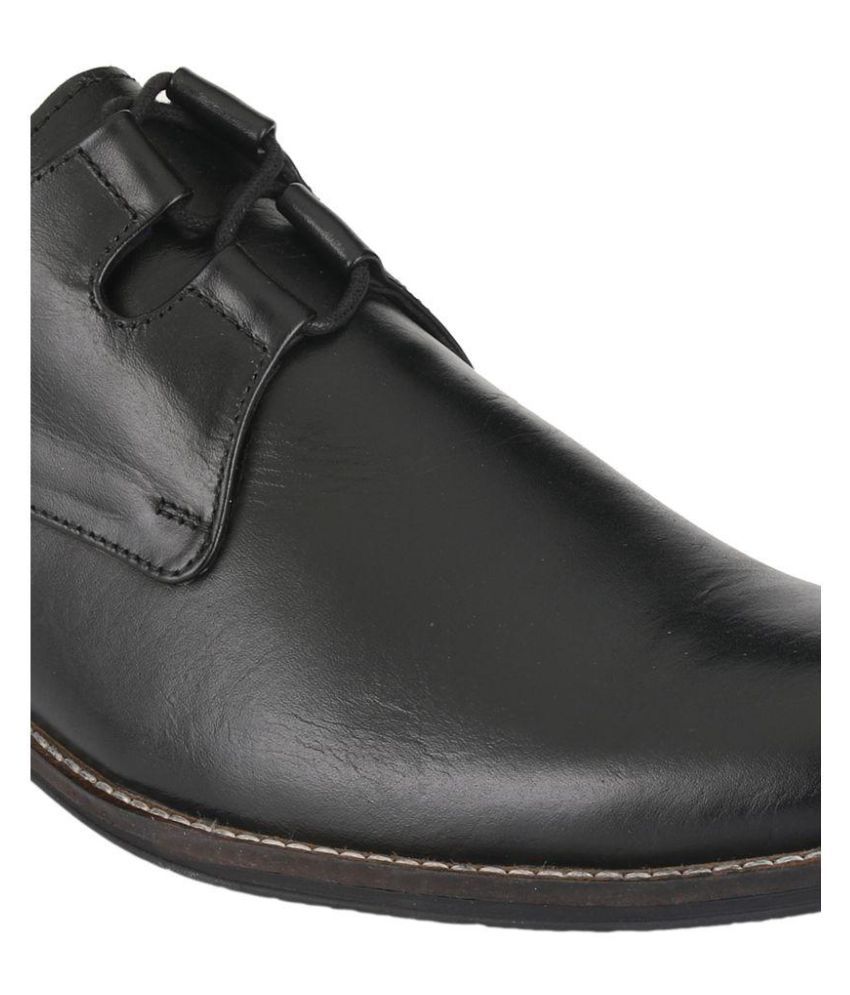 delize black formal shoes