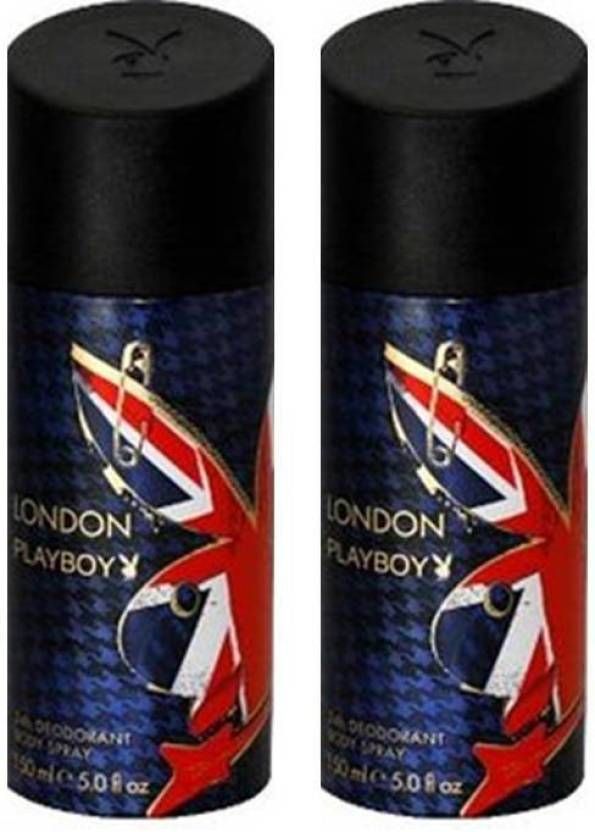 Playboy London Men Deo Set Of 2 (150mlX2) Buy Online at Best Prices