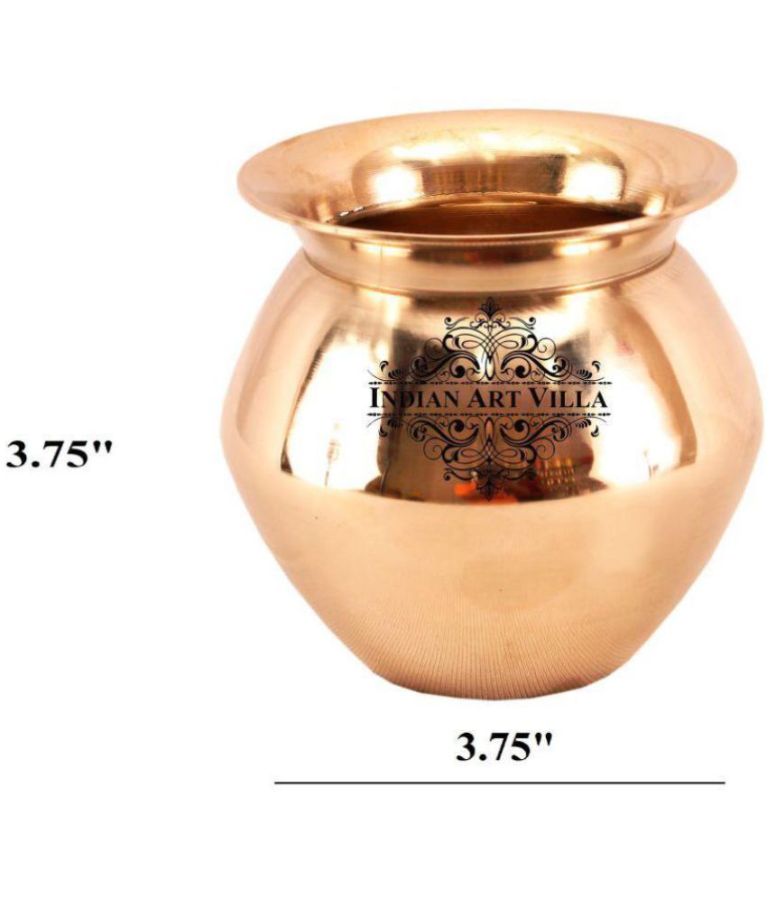 Indianartvilla Pooja Lota Bronze Buy Indianartvilla Pooja Lota Bronze