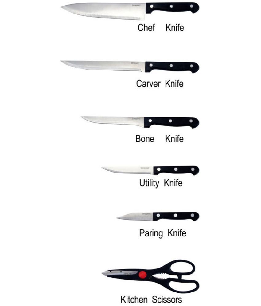 7 pcs knife set