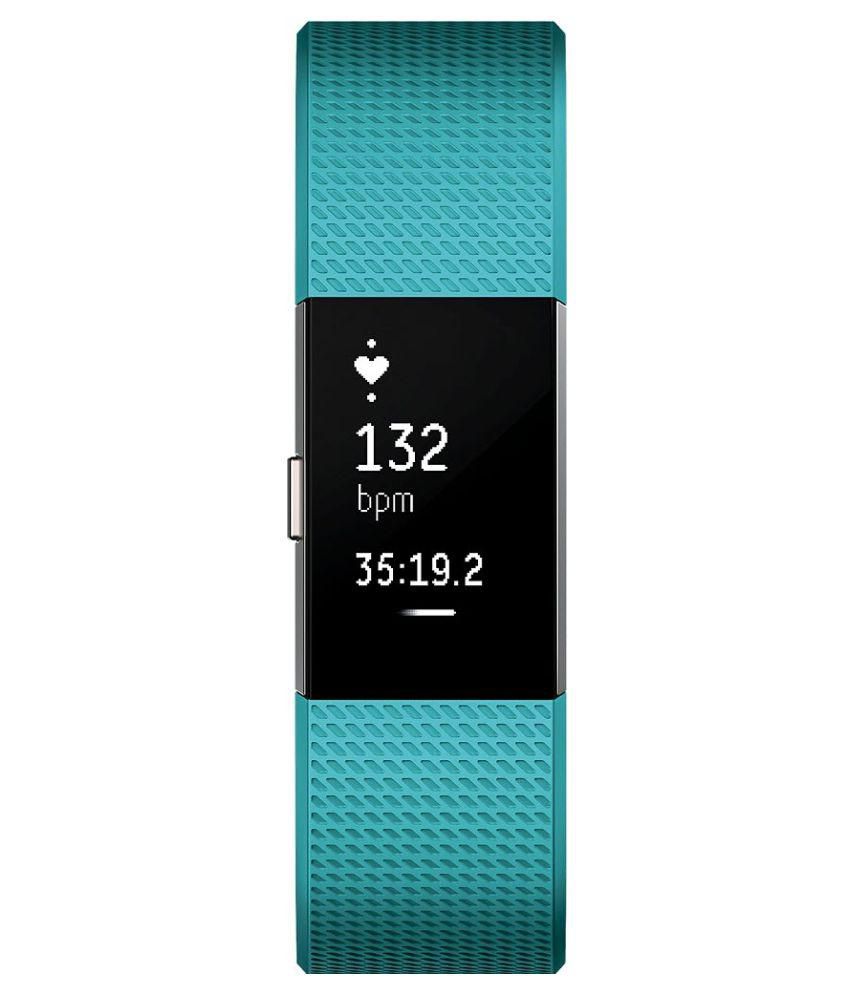 Fitbit Charge 2 Wireless Activity Tracker Teal - Large ...