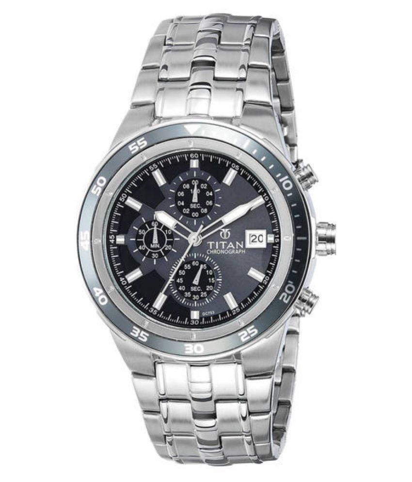 titan octane watches black