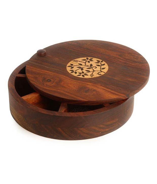 wooden masala box price