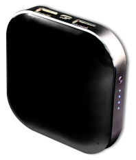 Panasonic Smart Power Alpha 9000 mAh Li-Ion Power Bank (Black)
