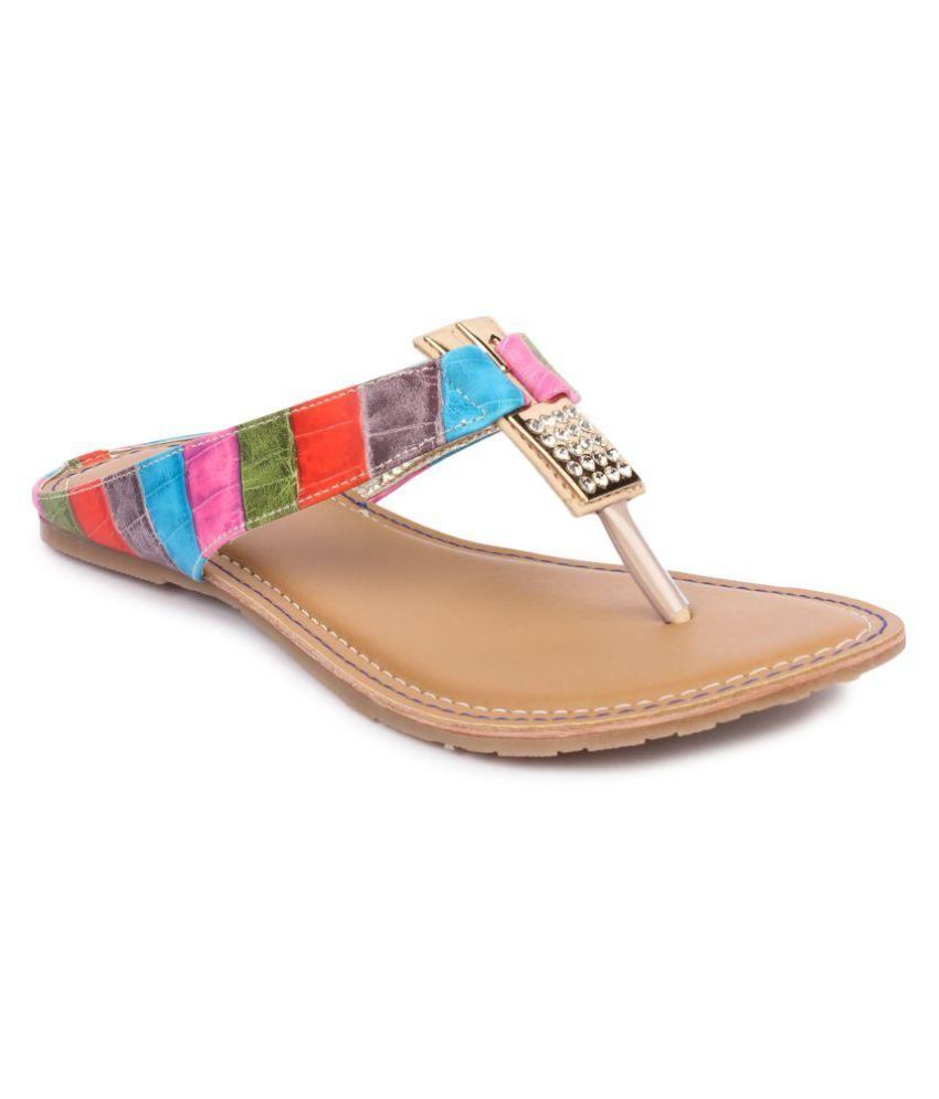 Shezone Multi Color Flats Price in India- Buy Shezone Multi Color Flats ...