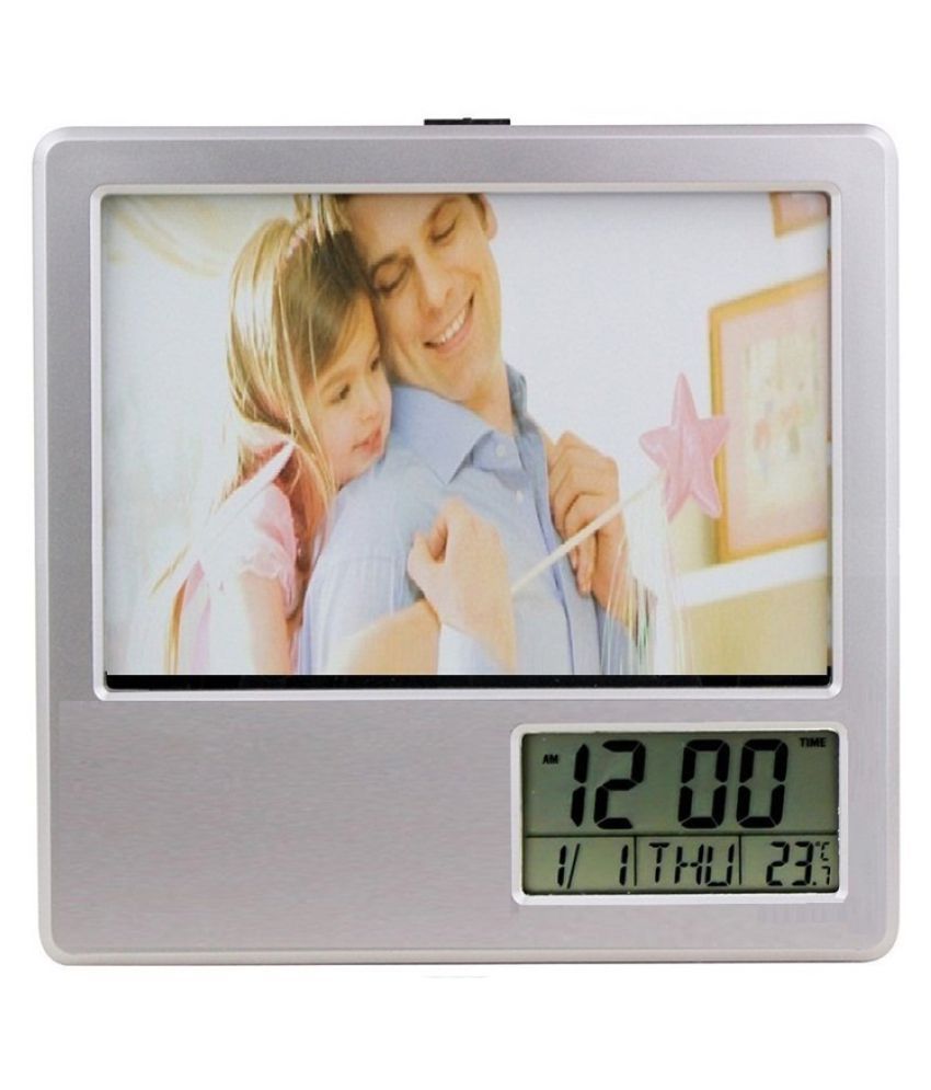 Tuelip Multifunctional Al Pen Holder Stand Calendar Photo Frame