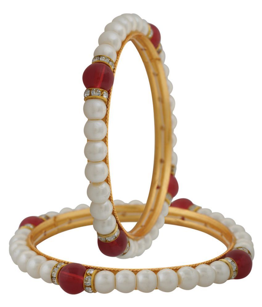     			vishakapearlsandjewellers - Multicolor Bangle Set (Pack of 1)