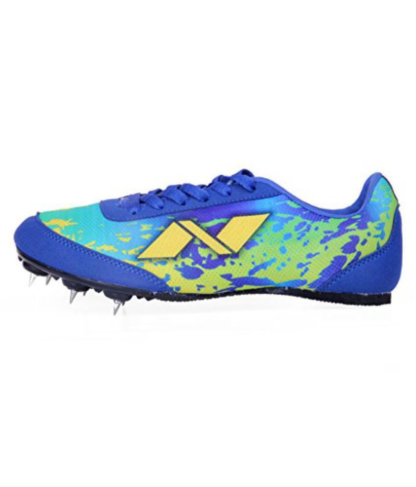 nivia zion running spike shoes