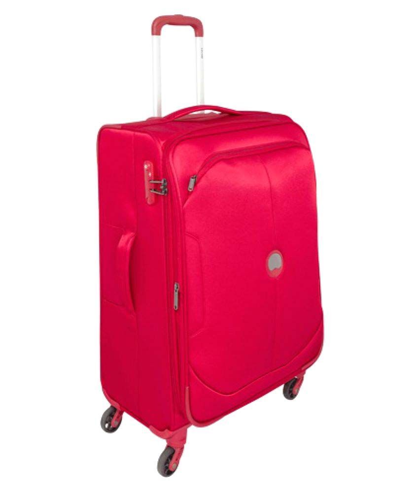 Delsey Pink M( Between 61cm69cm) Checkin Soft Luggage Buy Delsey Pink M( Between 61cm69cm