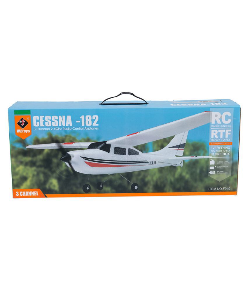 Cessna Remote controled Flying Airplane, 3 Channel, 2.4 Ghz Lcd Pro Rc ...