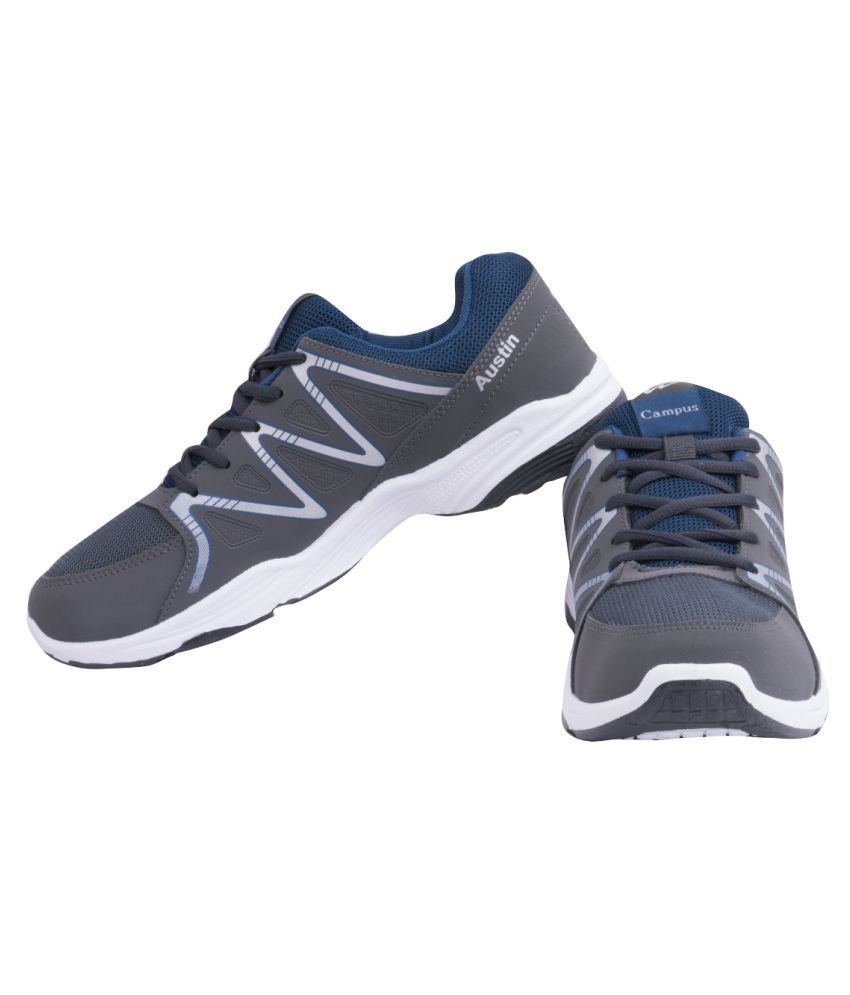 Campus AUSTIN Gray Running Shoes Buy Campus AUSTIN Gray Running Shoes