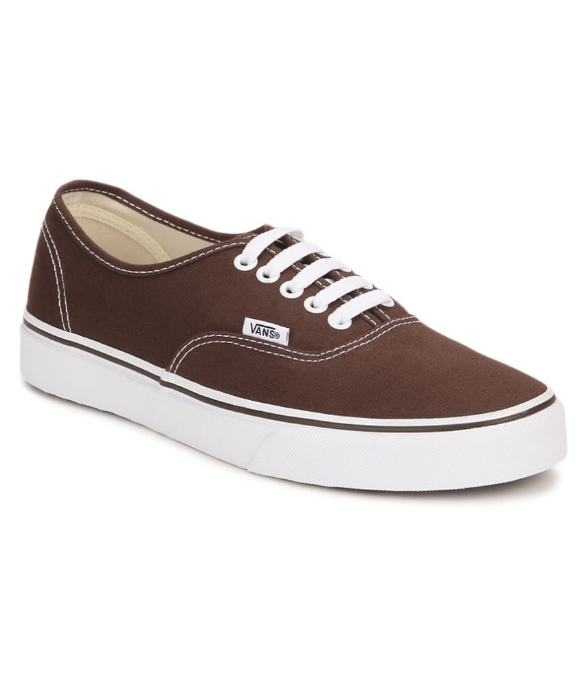 VANS Authentic Sneakers Brown Casual Shoes Buy VANS