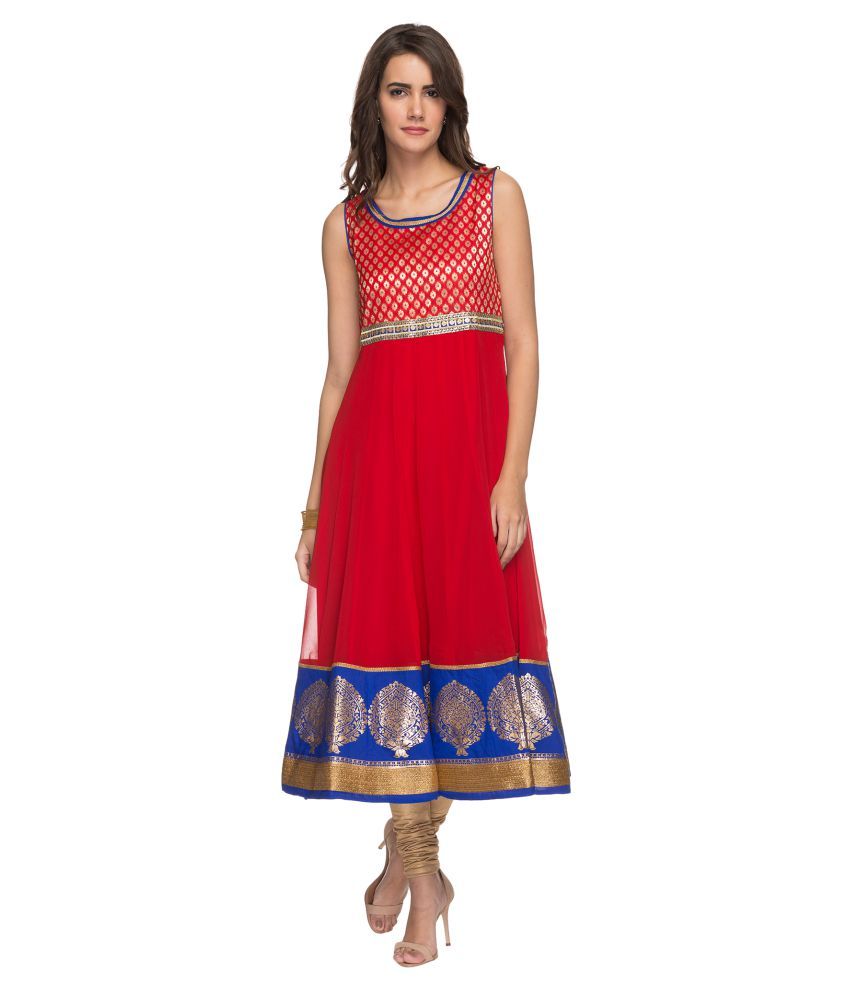 srishti anarkali kurti