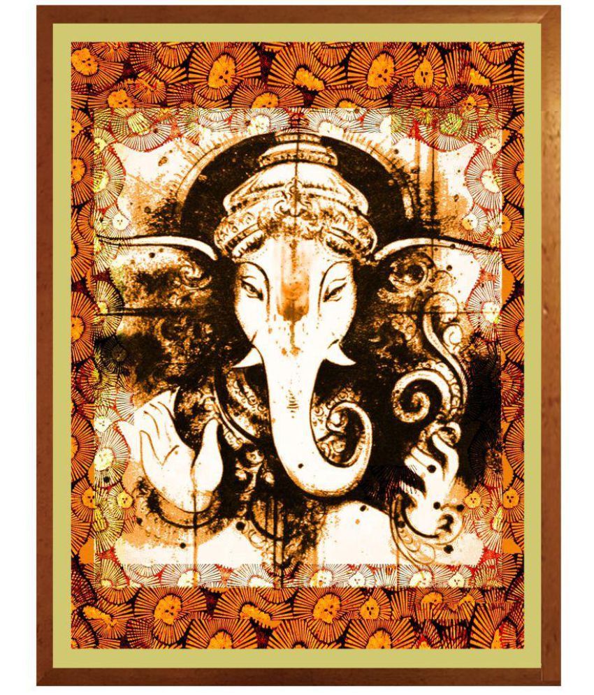 Antaram Designs Ganesh Wall Art Canvas Painting With Frame Single Piece Buy Antaram Designs Ganesh Wall Art Canvas Painting With Frame Single Piece At Best Price In India On Snapdeal