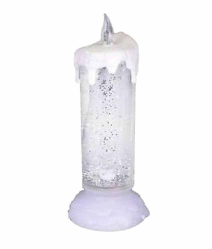 Sky Line Colour Changing LED Light Glitter Water Candle LED Candle