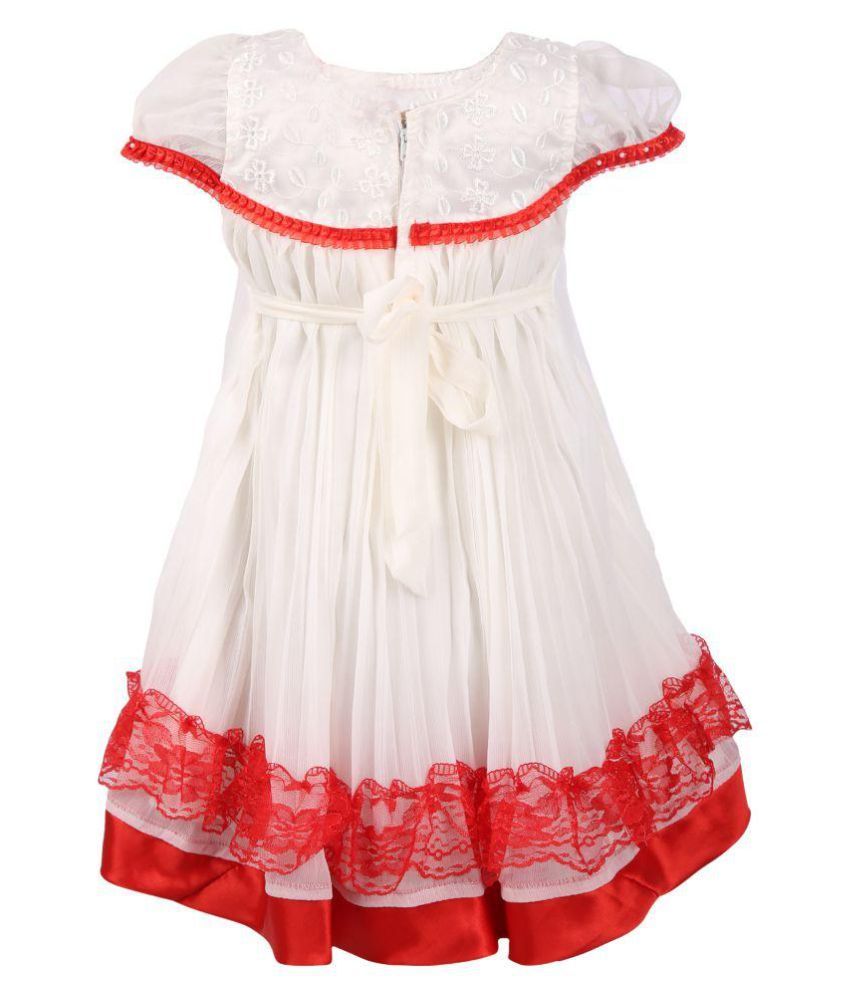 pure white frock