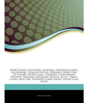 Articles On Word Games Including Anagram Hangman Game