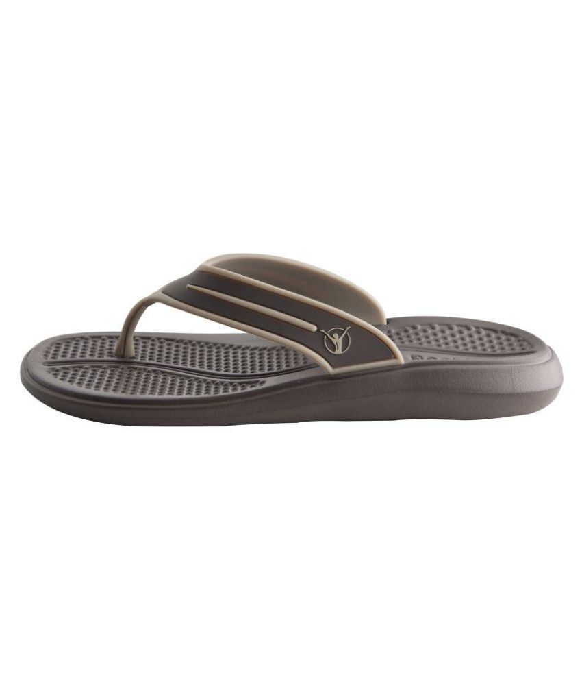 BackJoy StandRight Comfort Flip Flops-Posture Sandal (Chocolate/Tan): Buy Online at Best Price 