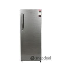 Haier 220 Ltr 5 Star HRD-2406BS-R Single Door Refrigerator - Brushline Silver