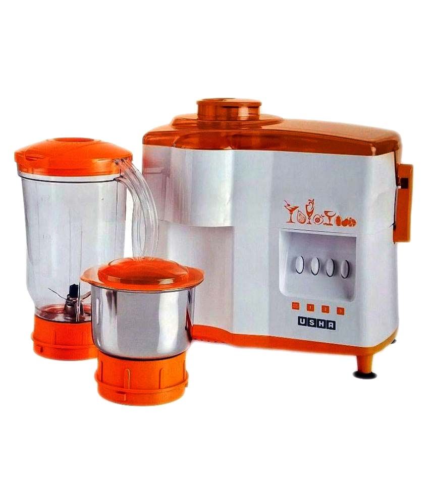 Usha 3442 250 Watt 2 Jar Juicer Mixer Grinder Price in India Buy Usha