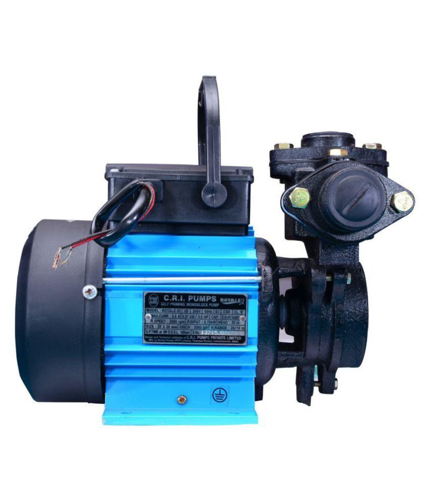 Buy CRI Pumps 1 HP CRI ROYALE 100 SELF PRIMING MONOBLOC PUMP Online at Buy CRI Pumps 1 HP CRI ROYALE 100 SELF PRIMING MONOBLOC PUMP Online at