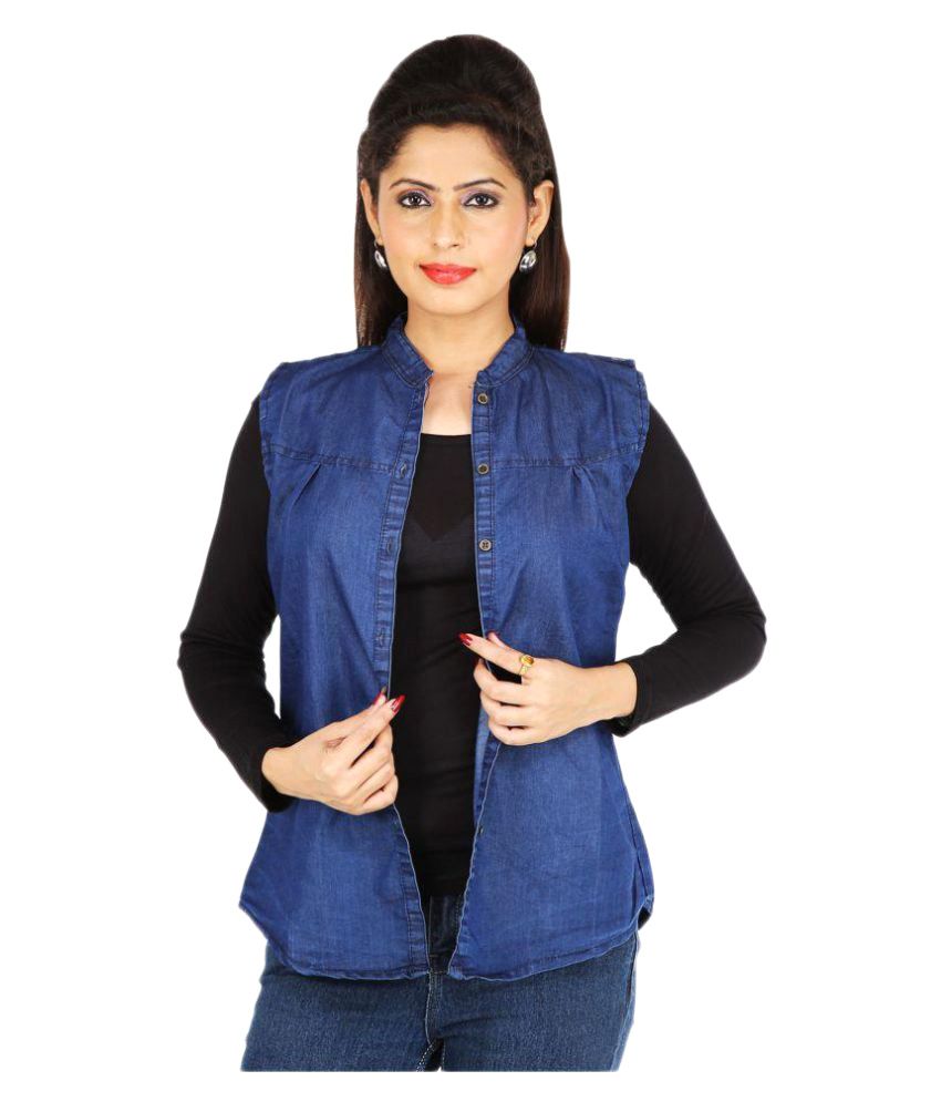 ladies jeans jacket snapdeal