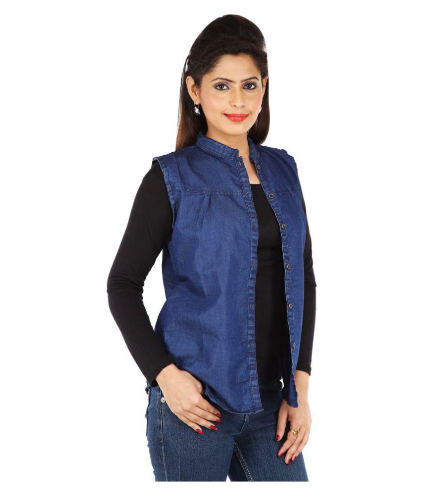 ladies jeans jacket snapdeal