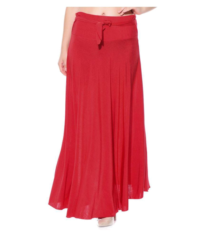 Buy Style Gravity Chiffon Circle Skirt Online at Best Prices in India ...
