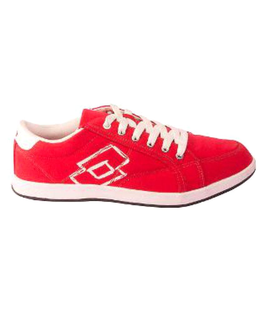 Lotto Red Logo Canvas Lifestyle Red Casual Shoes Buy Lotto Red Logo Canvas Lifestyle Red Casual Shoes Online At Best Prices In India On Snapdeal