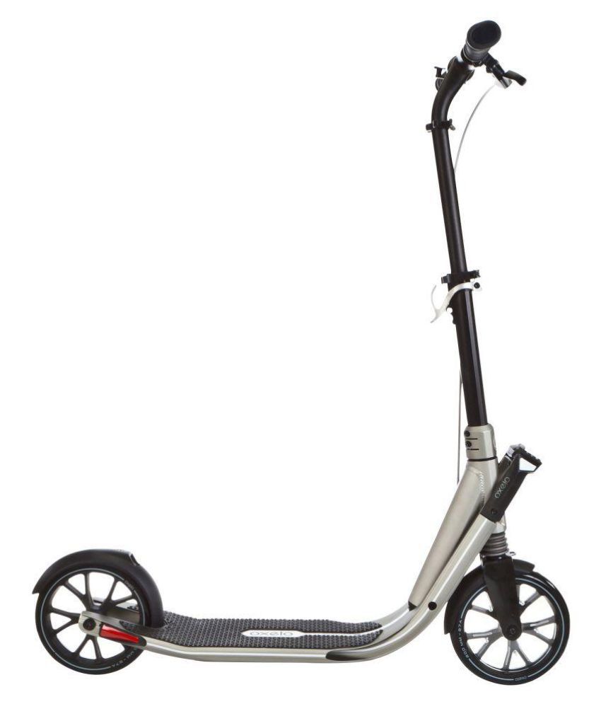 OXELO Town 9 EF Adult Scooter Titanium 
