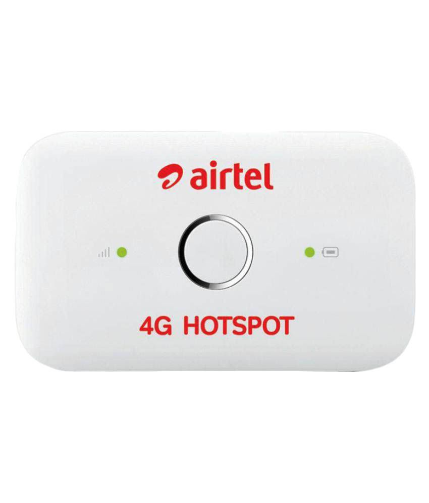     			Airtel 4G Hotspot White Data Cards Unlocked