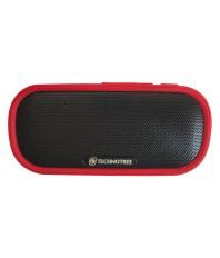 Technotree Pocket (SS-1703, 3W RMS) Bluetooth Speaker - Red