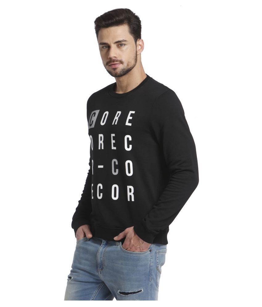 jack & jones black sweatshirt