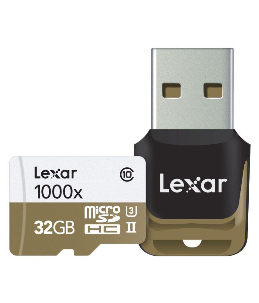     			Lexar Professional 1000x 32 GB Micro SDHC Class 10 150 MB/s Memory Card