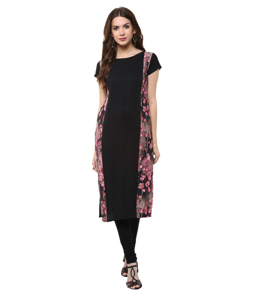 janasya black kurti