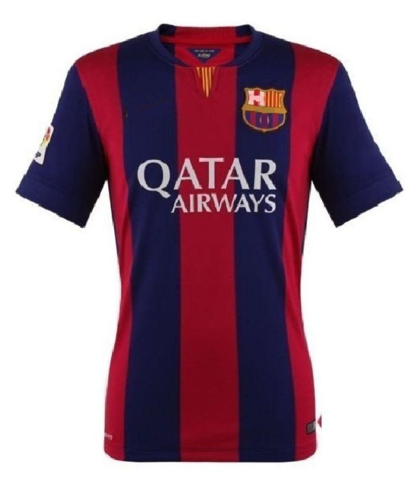 barcelona red kit