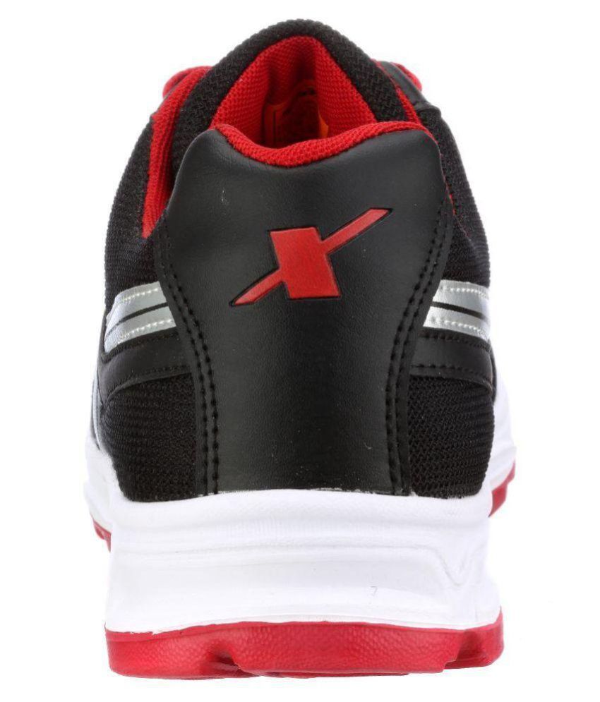 Sparx Sparx SM196 BLK RED sport Football Shoes (10) Studds Male Black ...