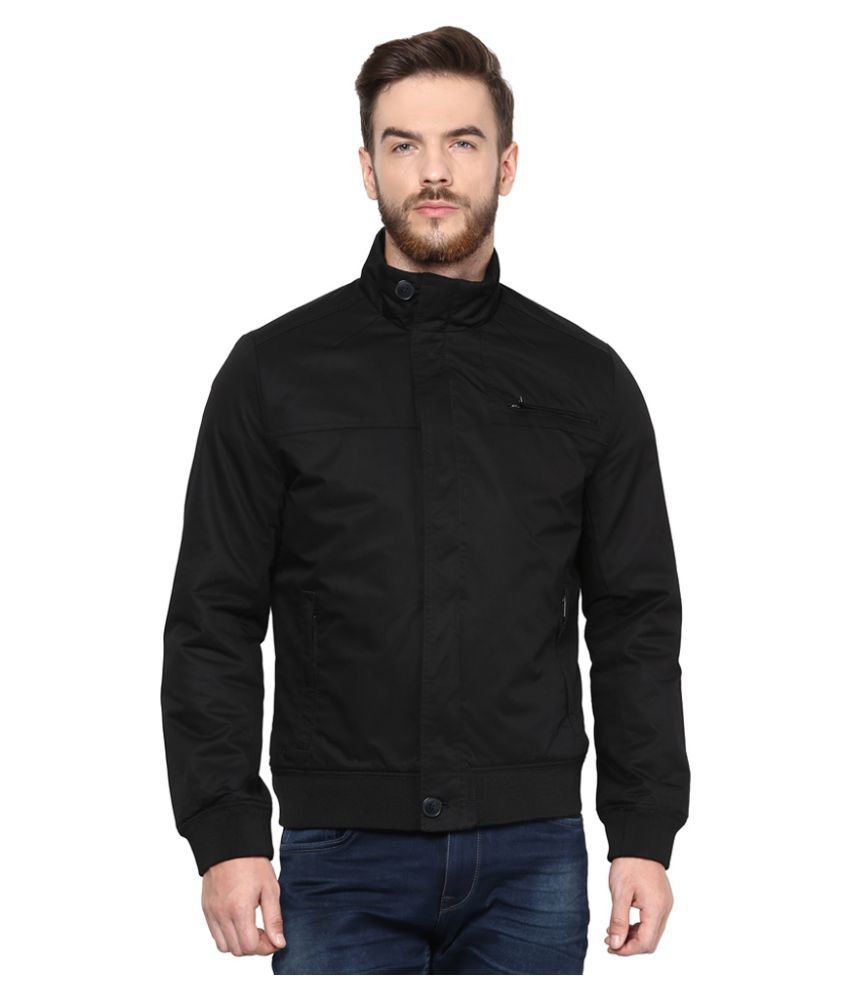 Celio Black Casual Jacket - Buy Celio Black Casual Jacket Online at ...